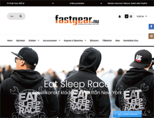 Tablet Screenshot of fastgear.nu